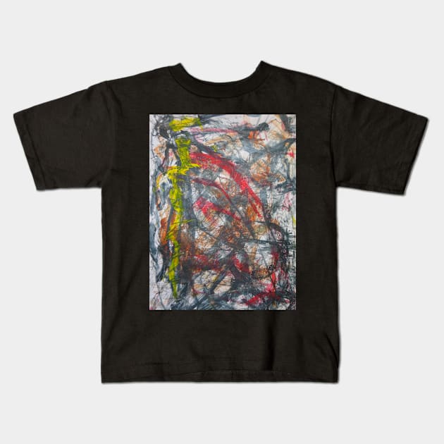 Cosmodromic art - 20 Kids T-Shirt by walter festuccia